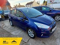 Used Ford B-MAX Zetec 88 HP (64 kW) 2015 Blue MPV