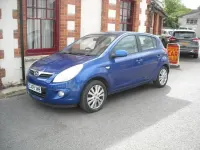 Used Hyundai i20 Style 99 HP (72 kW) 2009 Blue Hatchback