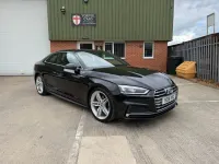 Used Audi A5 S-Line 190 HP (139 kW) 2019 Black Coupe