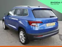 Gebraucht Skoda Karoq SE L 150 PS (110 kW) 2020 Blau SUV