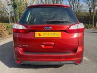 Used Ford Grand C-Max Titanium X 120 HP (88 kW) 2015 Red MPV