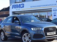Used Audi Q3 S-Line 150 HP (110 kW) 2016 Blue SUV