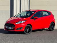 Used Ford Fiesta Zetec 2017 Red Hatchback