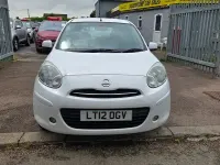 Used Nissan Micra Acenta 80 HP (58 kW) 2012 White Hatchback
