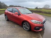 Used BMW 118 Sport Line 2020 Orange Hatchback