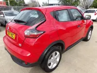 Used Nissan Juke Visia 94 HP (69 kW) 2017 Red SUV