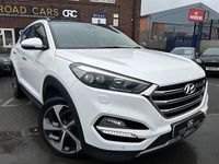 Used Hyundai Tucson Premium SE 136 HP (100 kW) 2015 White SUV