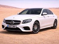 Used Mercedes E220 AMG line 194 HP (142 kW) 2017 White Sedan