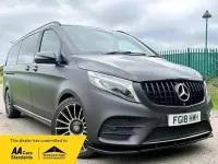 Used Mercedes V250 AMG line 2018 Black MPV