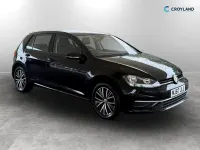 Used VW Golf VII SE 110 HP (80 kW) 2017 Black Hatchback