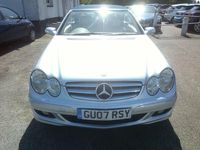 Używany Mercedes CLK280 Elegance 2007 Srebrny Kabriolet