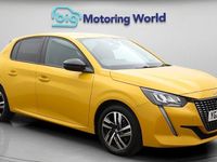 Used Peugeot 208 Active+ 102 HP (75 kW) 2023 Yellow Hatchback