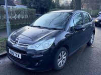 Used Citroën C3 PureTech 2015 Black Hatchback
