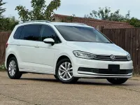 Used VW Touran Comfortline 150 HP (110 kW) 2017 White MPV
