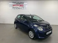 Used Citroën C1 Feel 68 HP (50 kW) 2018 Blue Hatchback