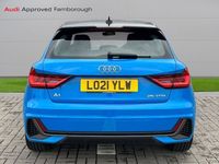 Used Audi A1 S-Line 95 HP (69 kW) 2021 Blue Hatchback