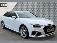Begagnad Audi A4 S-Line 204 HK (150 kW) 2024 Vit Kombi