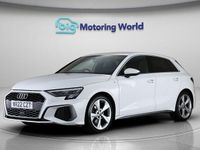Used Audi A3 Sportback S-Line 2022 White Hatchback