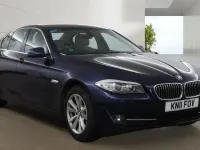Used BMW 520 Impressive 2011 Blue Sedan