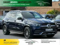 Usado Mercedes GLE400 AMG line 2022 Azul Carrinha