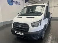 Used Ford Transit 130 HP (95 kW) 2021 White Cabriolet