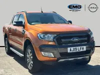 Begagnad Ford Ranger Wildtrack 200 HK (147 kW) 2019 Orange Pickup