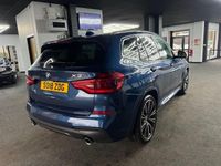Used BMW X3 M Sport 190 HP (139 kW) 2018 Blue SUV