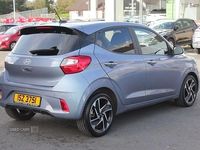 Usado Hyundai i10 Premium 2024 Azul Citadino