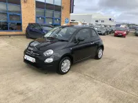 Used Fiat 500 Pop 69 HP (50 kW) 2015 Black Hatchback