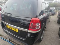Used Vauxhall Zafira 120 HP (88 kW) 2010 Black MPV