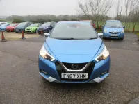 Usado Nissan Micra Acenta 90 HP (66 kW) 2017 Azul Citadino