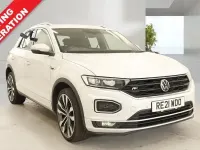Used VW T-Roc R-line 150 HP (110 kW) 2021 Silver SUV
