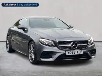 Used Mercedes E300 AMG line 245 HP (180 kW) 2019 Grey Coupe