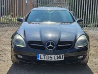 Used Mercedes SLK200 2005 Black Cabriolet
