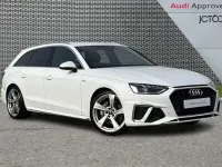 Used Audi A4 S-Line 200 HP (147 kW) 2024 White Estate