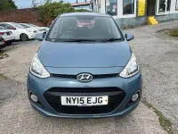 Used Hyundai i10 Premium 87 HP (63 kW) 2015 Blue Hatchback