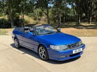 Used Saab 9-3 1999 Blue Cabriolet
