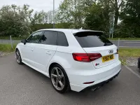 Used Audi S3 Sportback Black Edition 2017 White Hatchback