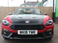 Used Abarth 124 Spider 170 HP (125 kW) 2018 Red Cabriolet