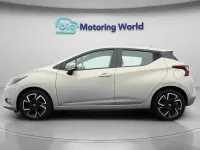 Used Nissan Micra Acenta 92 HP (67 kW) 2021 Silver Hatchback