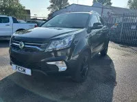 Used SsangYong Korando 176 HP (129 kW) 2018 Black Estate