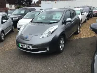 Used Nissan Leaf Acenta 80 kW (109 HP) 2015 Grey Hatchback