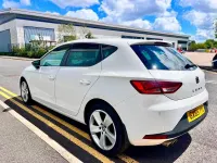 Used Seat Leon FR 184 HP (135 kW) 2015 White Hatchback