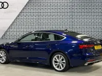 Used Audi A5 Sportback Sport 150 HP (110 kW) 2022 Blue Hatchback