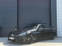 Used Mercedes C220 AMG Line Premium 170 HP (125 kW) 2014 Black Sedan