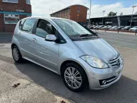 Used Mercedes A160 Elegance 95 HP (69 kW) 2010 Silver Hatchback
