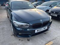 Used BMW 116 Sport Line 2016 Blue Hatchback