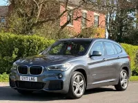 Usado BMW X1 M Sport 192 CV (141 kW) 2017 Gris SUV
