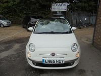 Used Fiat 500 Lounge 69 HP (50 kW) 2015 White Hatchback
