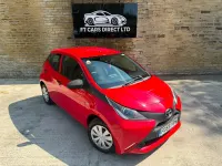 Used Toyota Aygo 68 HP (50 kW) 2015 Red Hatchback